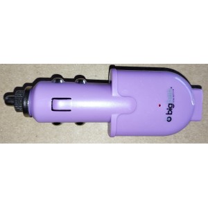 Adaptateur allume cigare usb pour Console ou téléphone portable rose