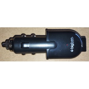 Adaptateur allume cigare usb pour Console ou téléphone portable Noire