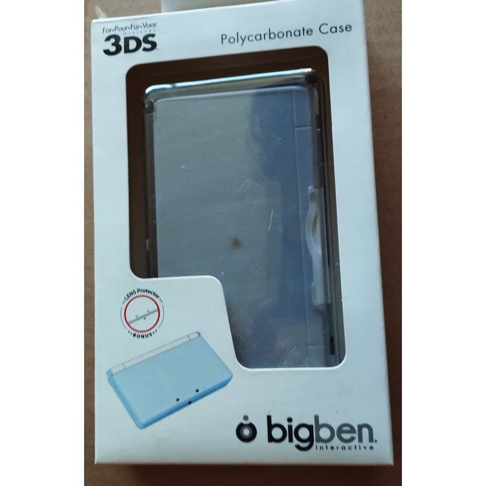 Coque BigBen 3DS Polycarbonate grise + Film Caméra