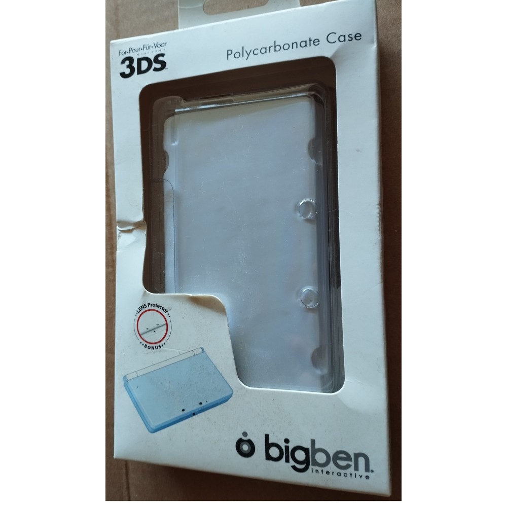 Coque BigBen 3DS Polycarbonate transparente + Film Caméra