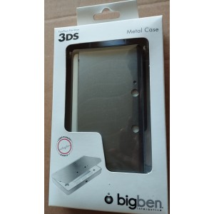 Metal Case BigBen Grise pour Nintendo 3DS Avec Film de Protection Caméra