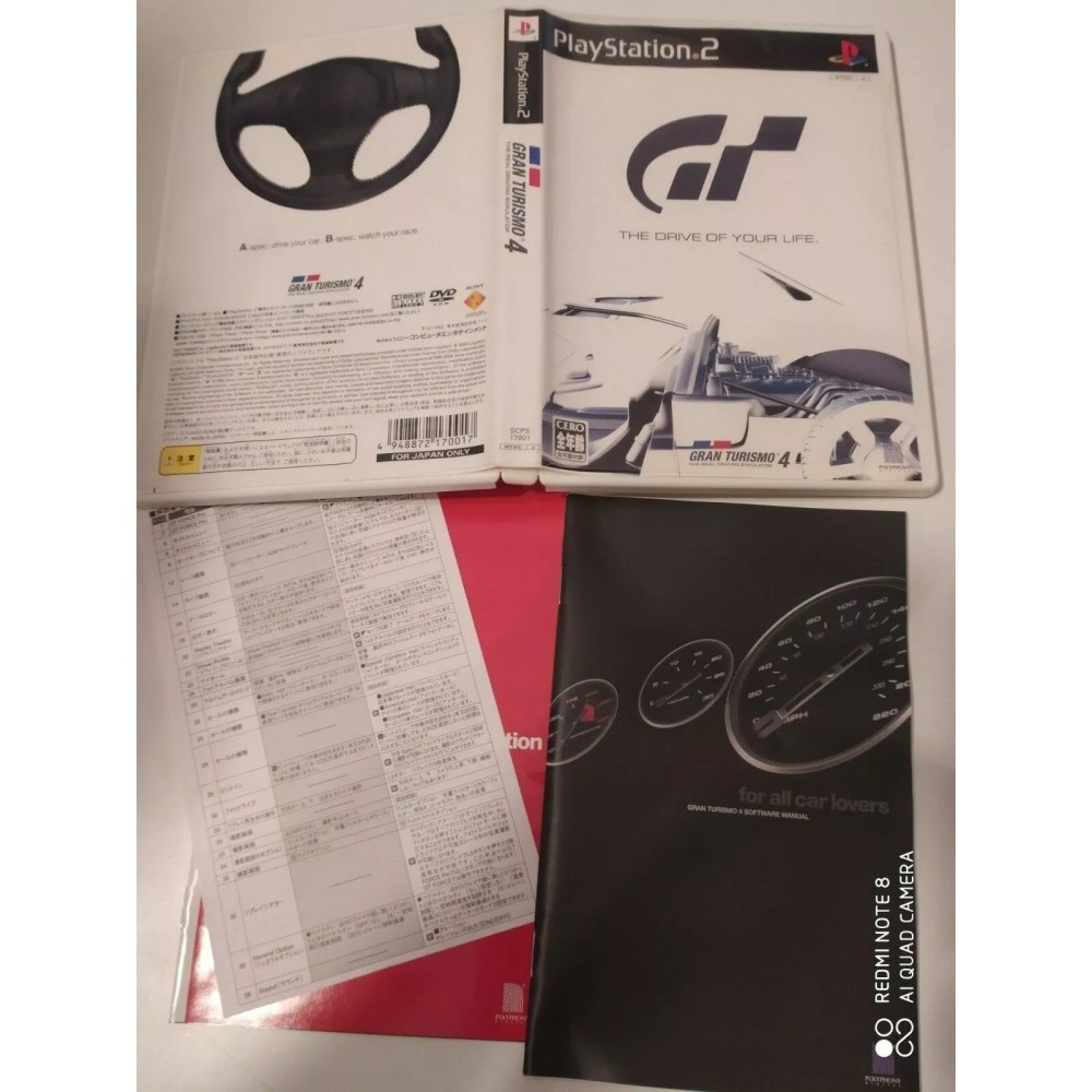 Gran Turismo 4 PlayStation 2 Sony Ps2 Import japonais