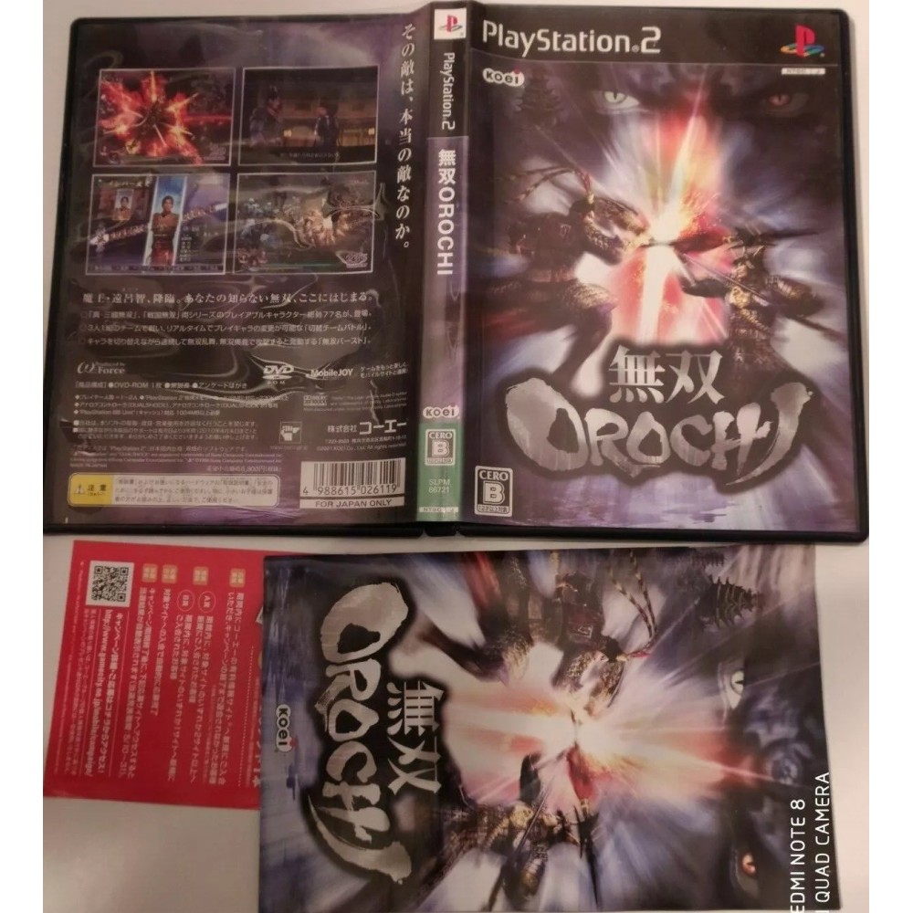 Musou Orochi ( Warriors Orochi ) PlayStation 2 Sony Ps2 Import japonais