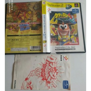 Crash Bandicoot 4: Sakuretsu! Majin Power PlayStation 2 Sony Ps2 Import japonais