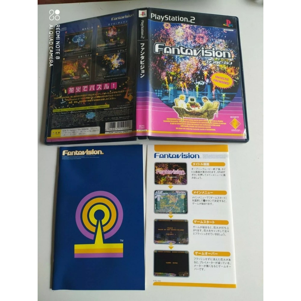 Fantavision PlayStation 2 Sony Ps2 Import japonais