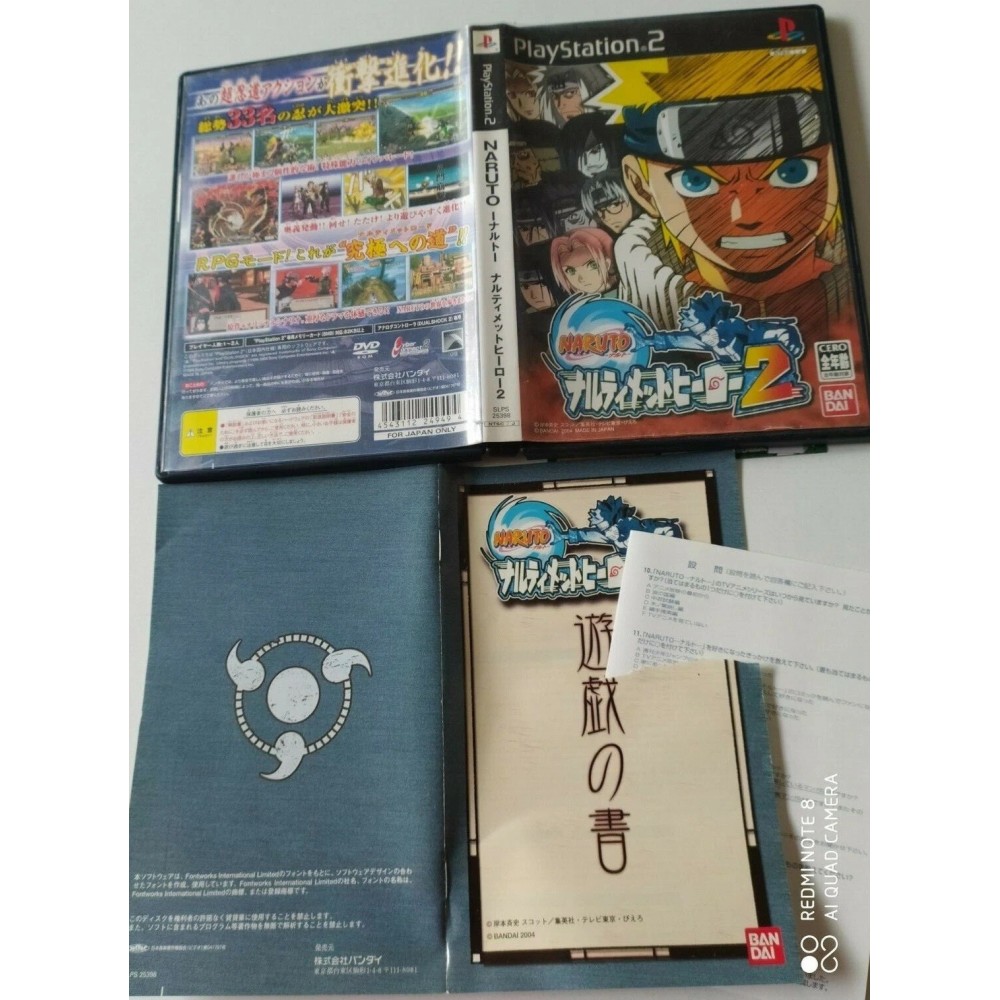 Naruto: Narutimate Hero 2 PlayStation 2 Sony Ps2 Import japonais