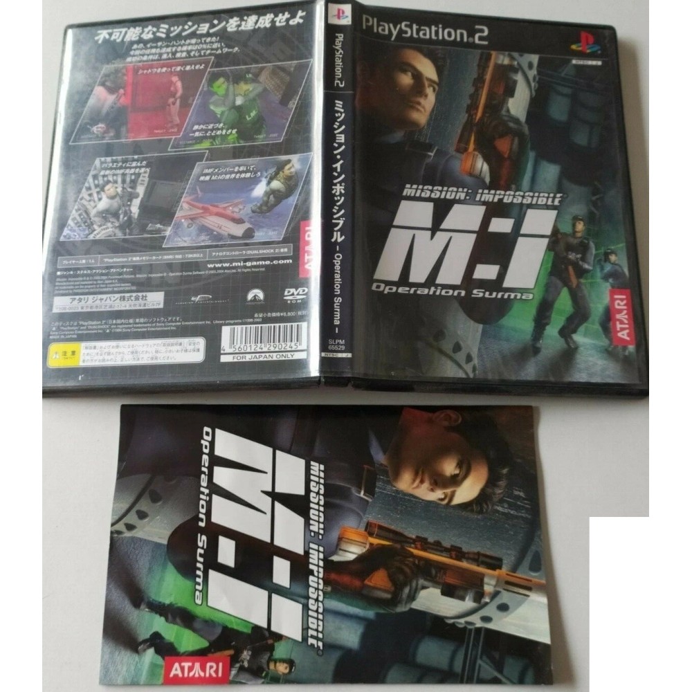 Mission: Impossible: Operation Surma PlayStation 2 Sony Ps2 Import japonais