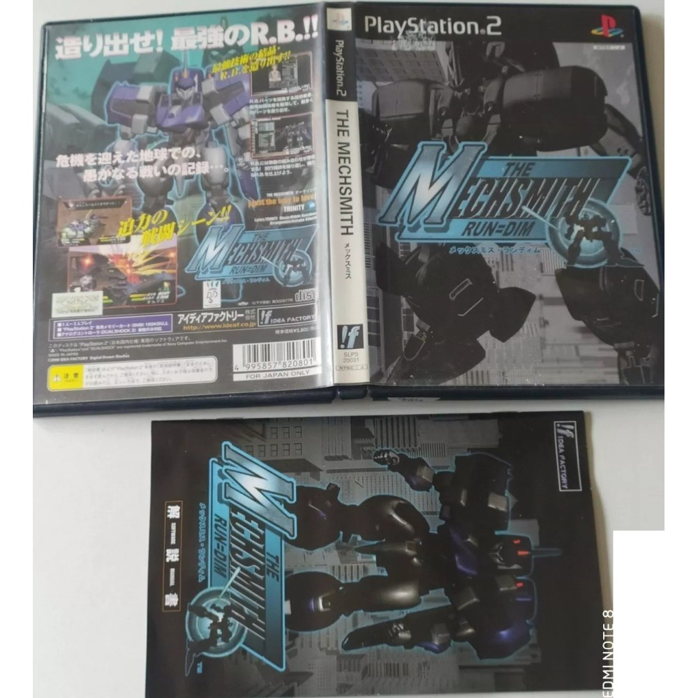 The MechSmith Run Dim PlayStation 2 Sony Ps2 Import japonais