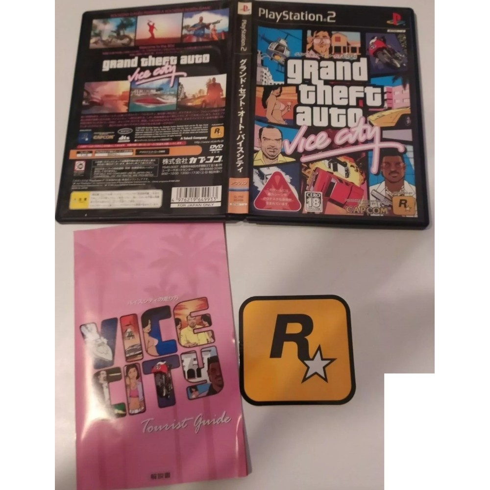 Grand Theft Auto: Vice City PlayStation 2 Sony Ps2 Import japon