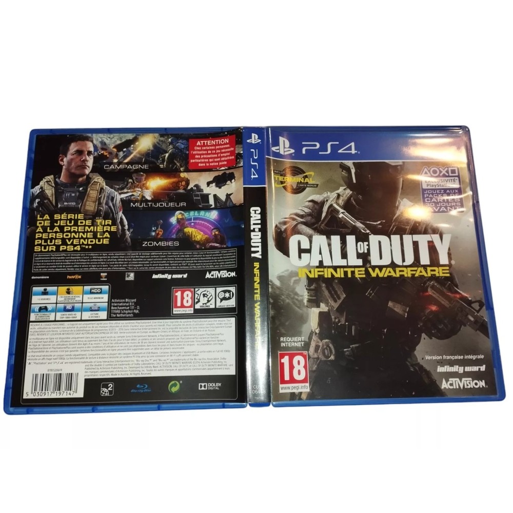 Call of Duty Infinite Warfare boite neuve Sony playstation 4 ps4
