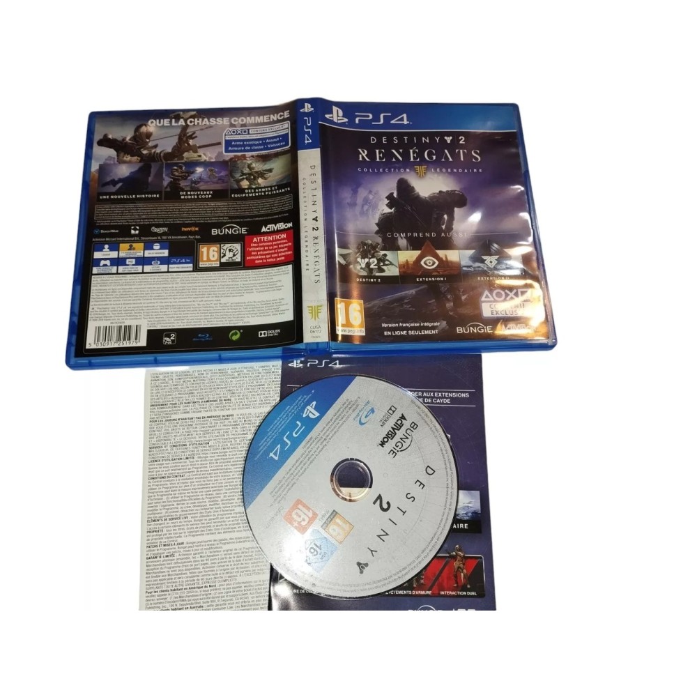 Destiny 2 Renégats collection légendaire Boite neuve PlayStation 4 ps4