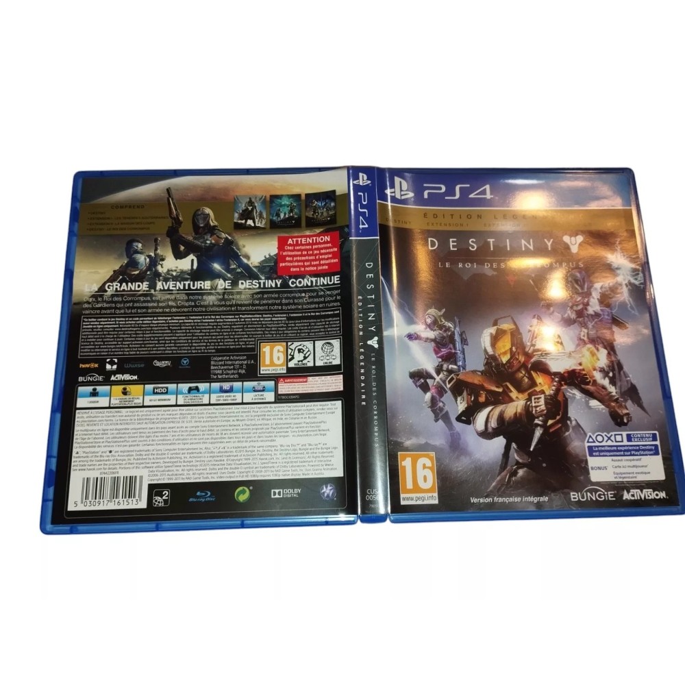 Destiny  Le roi des Corrompus Edition légendaire PlayStation 4 ps4