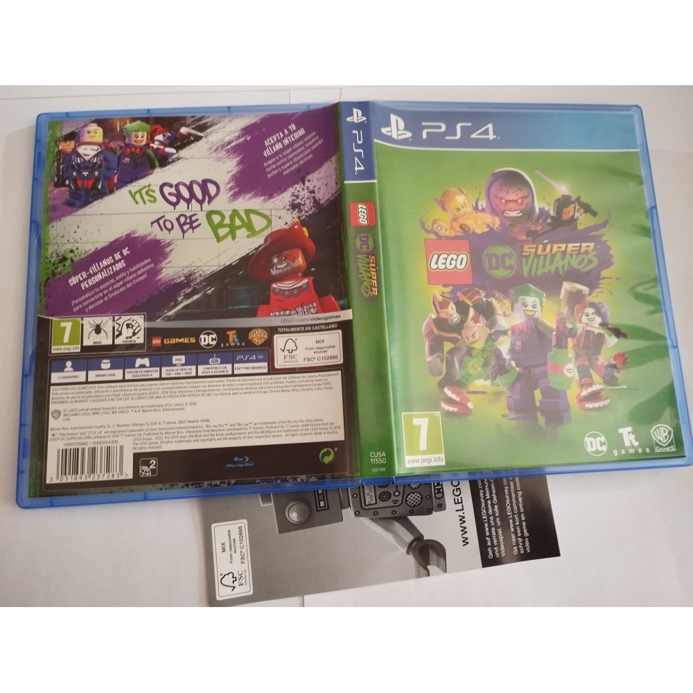 Lego DC super vilains  Sony PlayStation 4 ps4