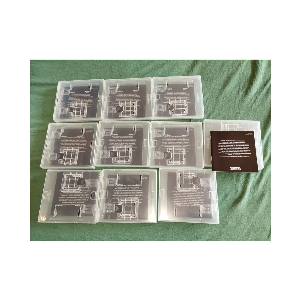 Lot de 100 boite neuve avec fiche sécurité Pour nintendo DS