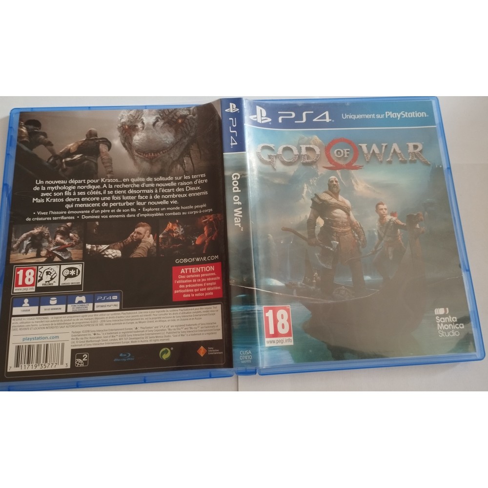 God of war  Sony PlayStation 4 ps4