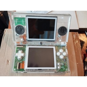 console ds lite vert foncé reconditionnée coque neuve