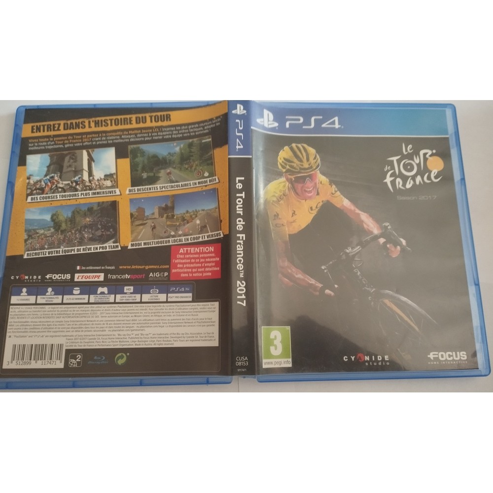 Le tour de France saison 2017 Sony PlayStation 4 ps4