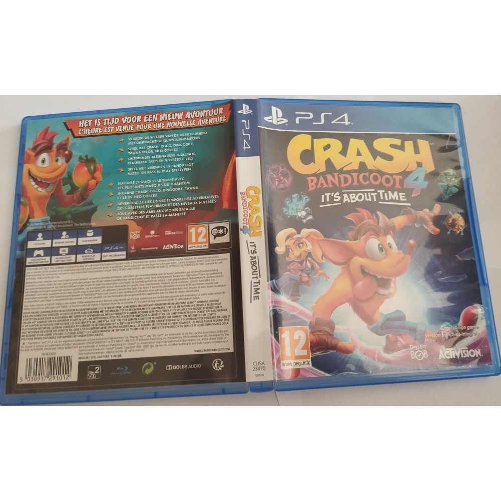 Crash Bandicoot 4 it's about time  Sony PlayStation 4 ps4
