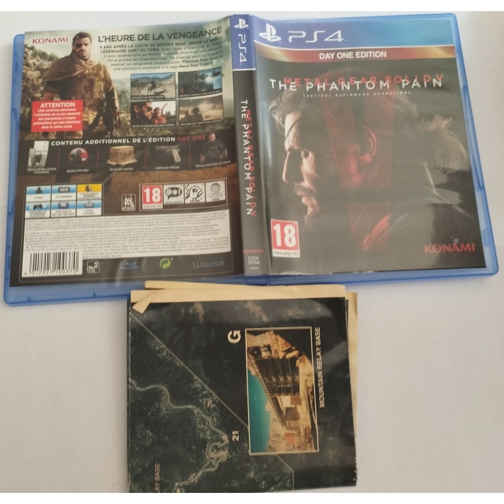 Metal Gear Solid V: The phantom pain Sony PlayStation 4 ps4