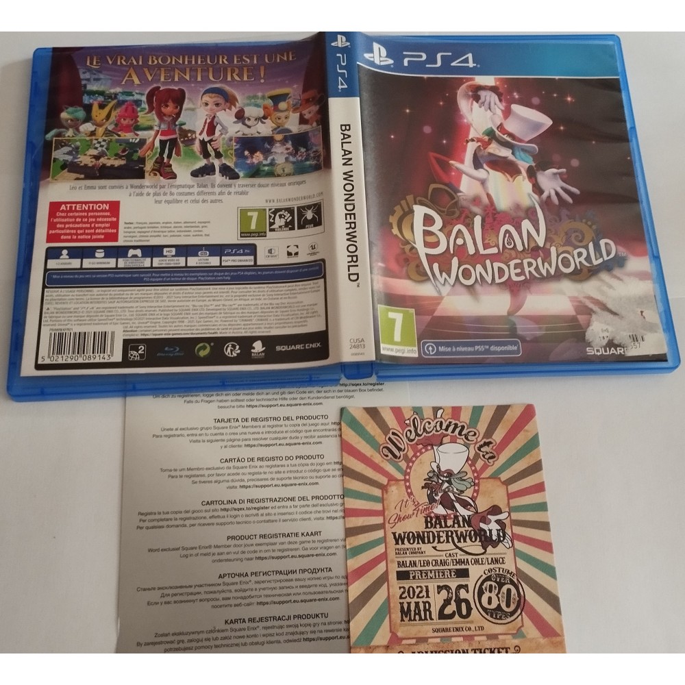 Balan Wonderworld  Sony PlayStation 4 ps4