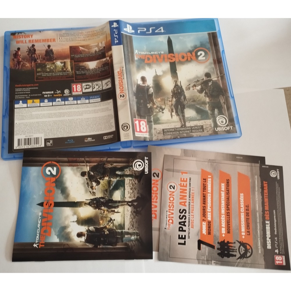 Tom clancys The division 2 Sony PlayStation 4 ps4