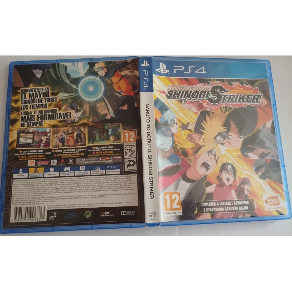 Naruto to Boruto: Shinobi Striker Sony PlayStation 4 ps4