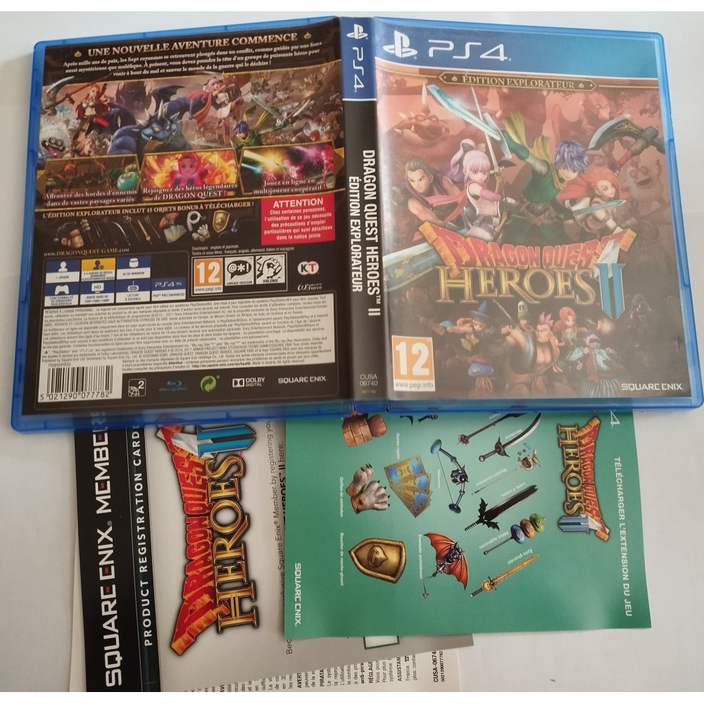 Dragon Quest Heroes 2 édition explorateur Sony PlayStation 4 ps4
