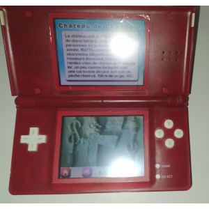 console ds lite rouge reconditionnée coque neuve