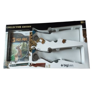 Pack Deer Drive 2 fusil blanc pour Nintendo Wii