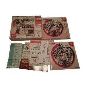 Ogami Ichirou Funtouki: Sakura Taisen Sega Dreamcast COMPLET Jeux Import Japonais spincard