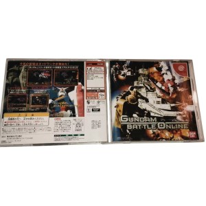 Gundam Battle Online Dreamcast Jeux Import japonais + spincard
