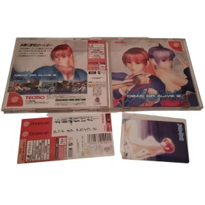 Dead Or alive 2 Sega Sega Dreamcast Jeux Import japonais + spincard
